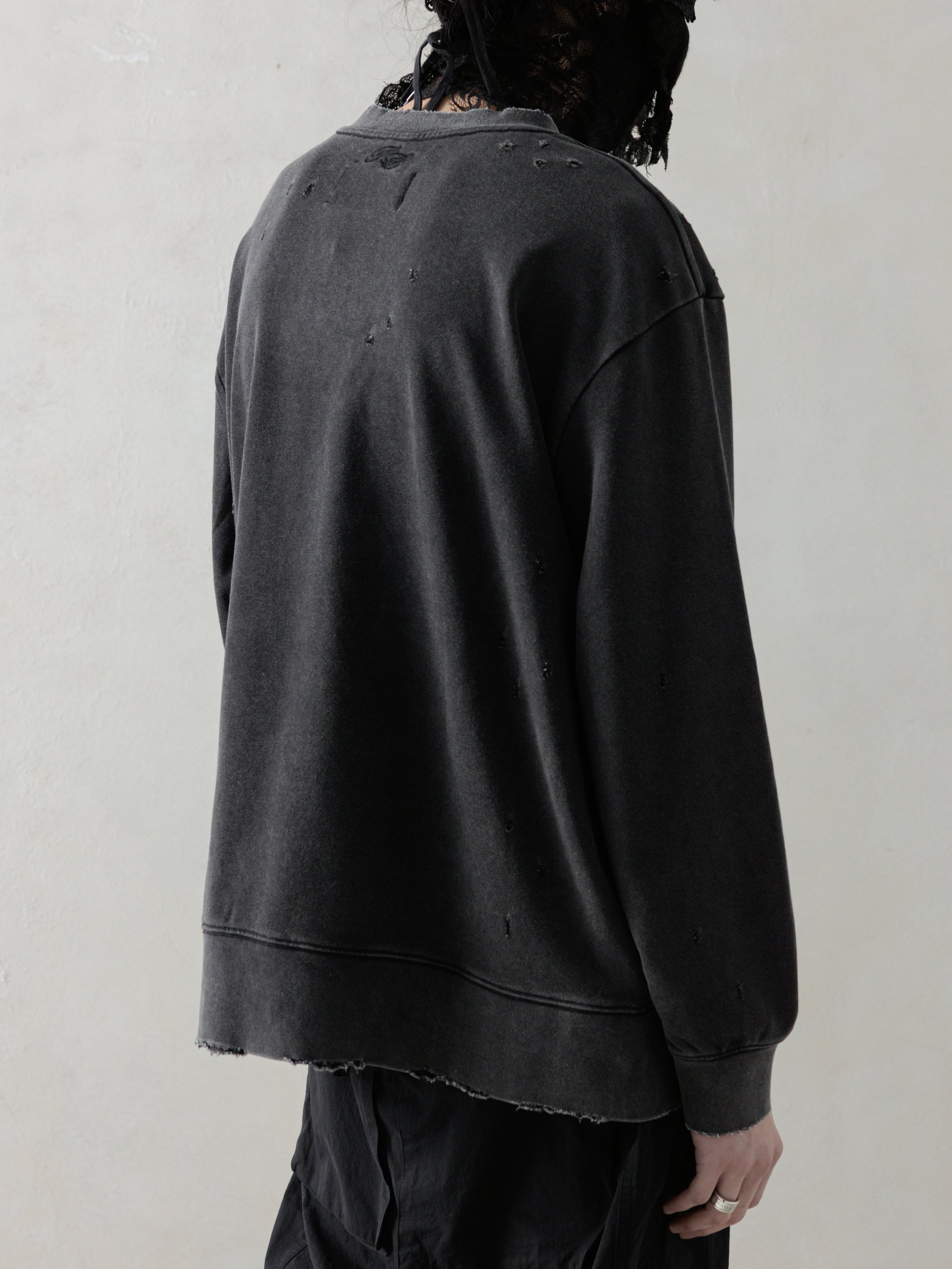 25SS｜Distressed LS (Black)