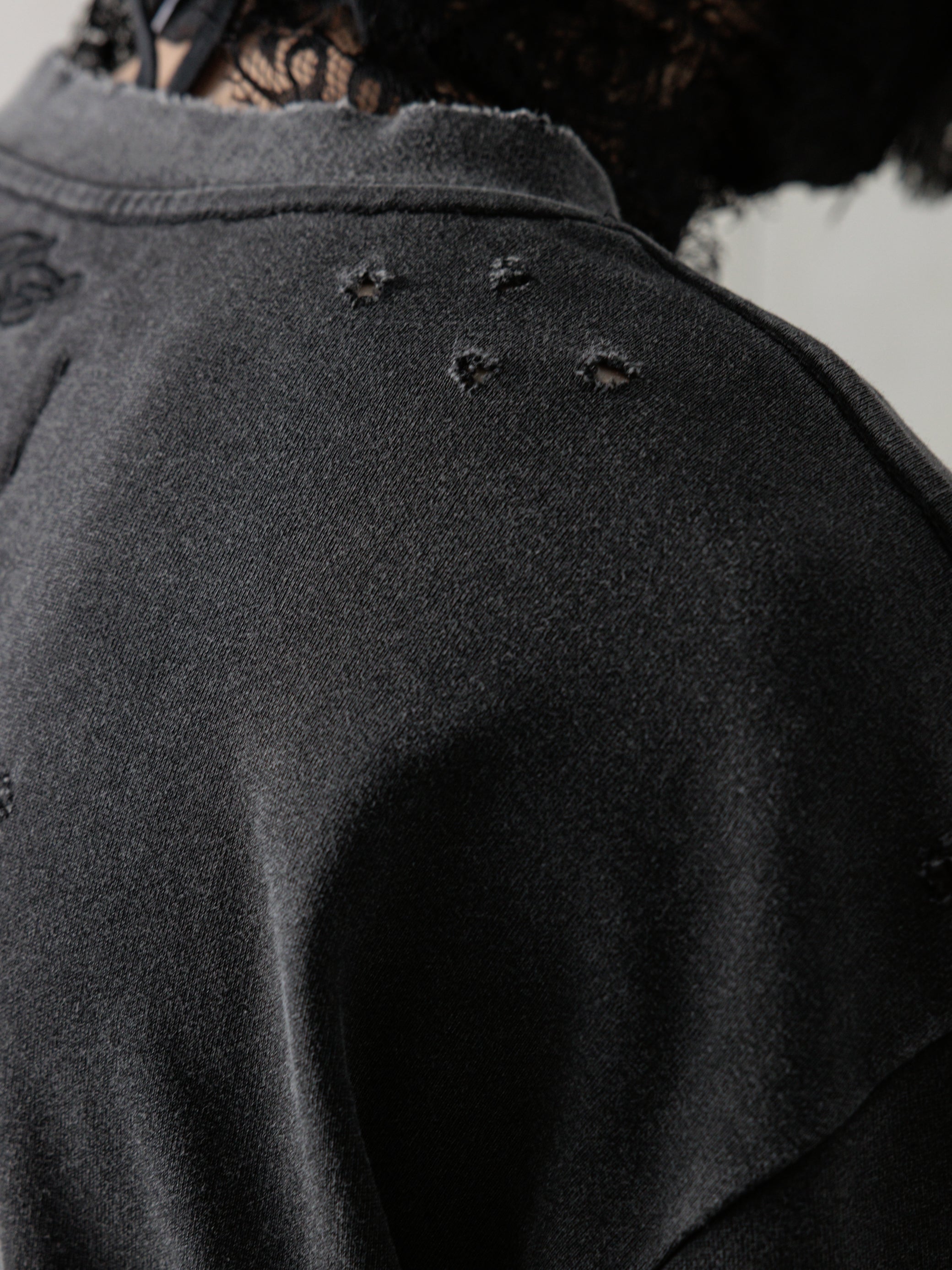 25SS｜Distressed LS (Black)