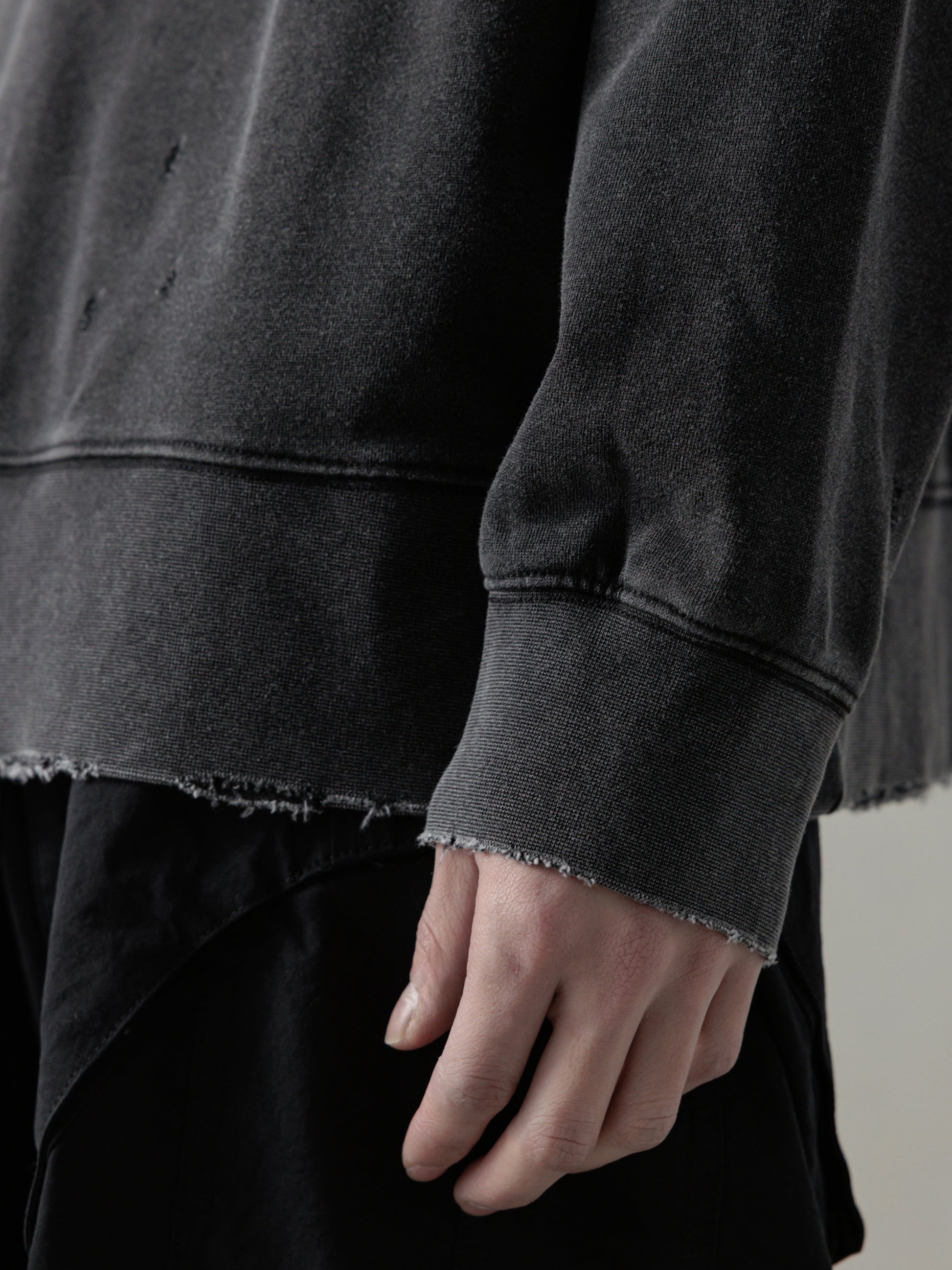 25SS｜Distressed LS (Black)