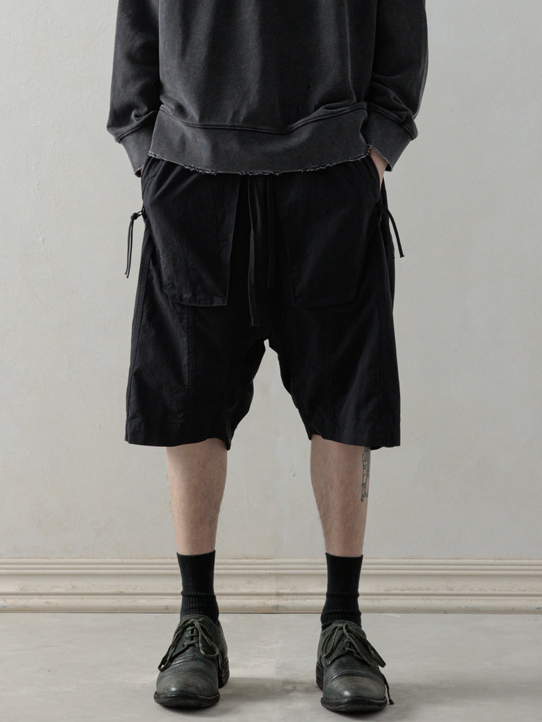 25SS｜Object-dyed Shorts (Black)