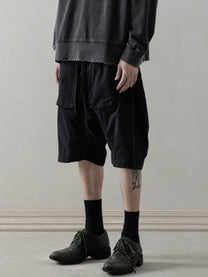 25SS｜Object-dyed Shorts (Black)
