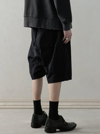 25SS｜Object-dyed Shorts (Black)
