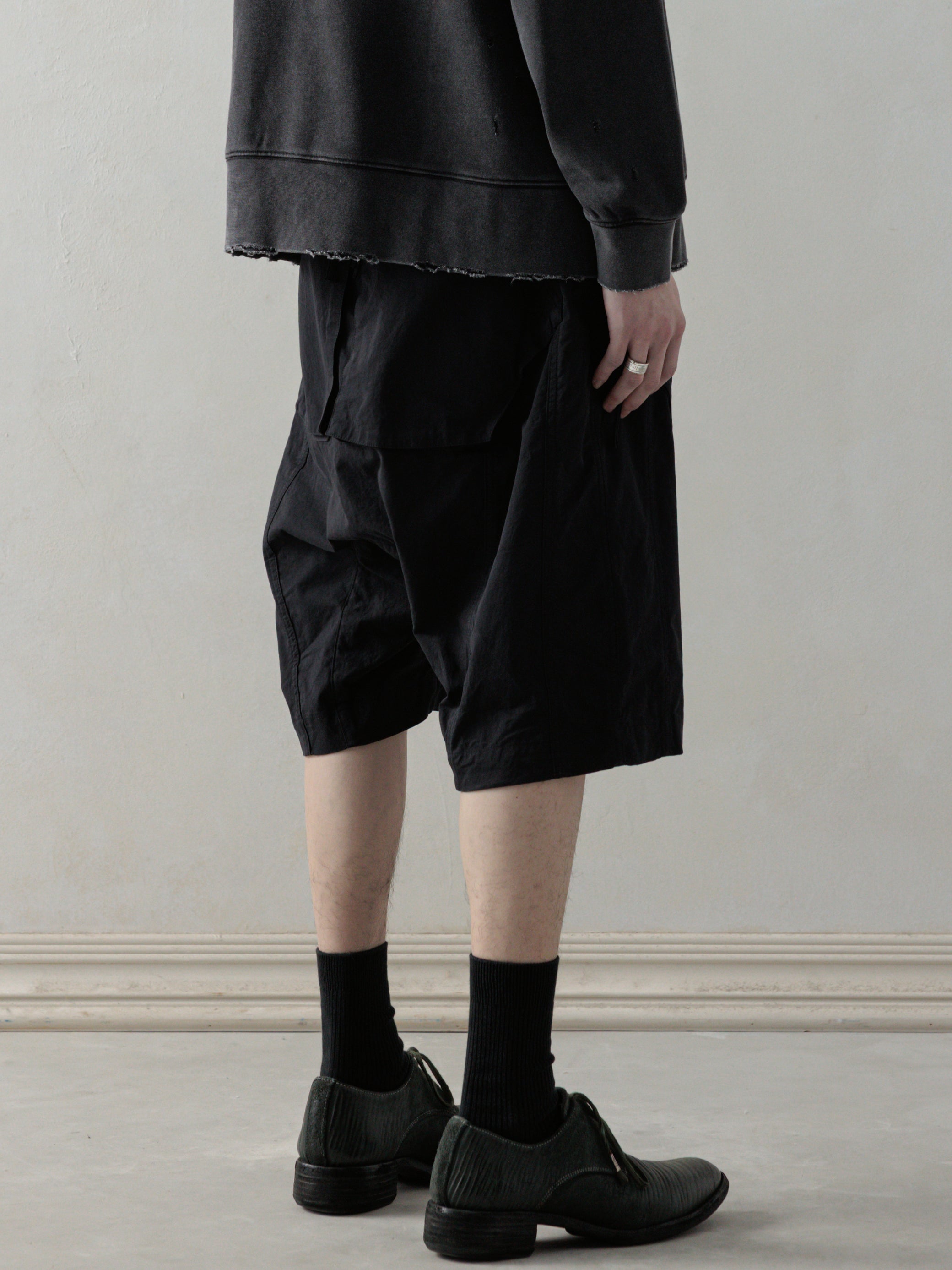 25SS｜Object-dyed Shorts (Black)