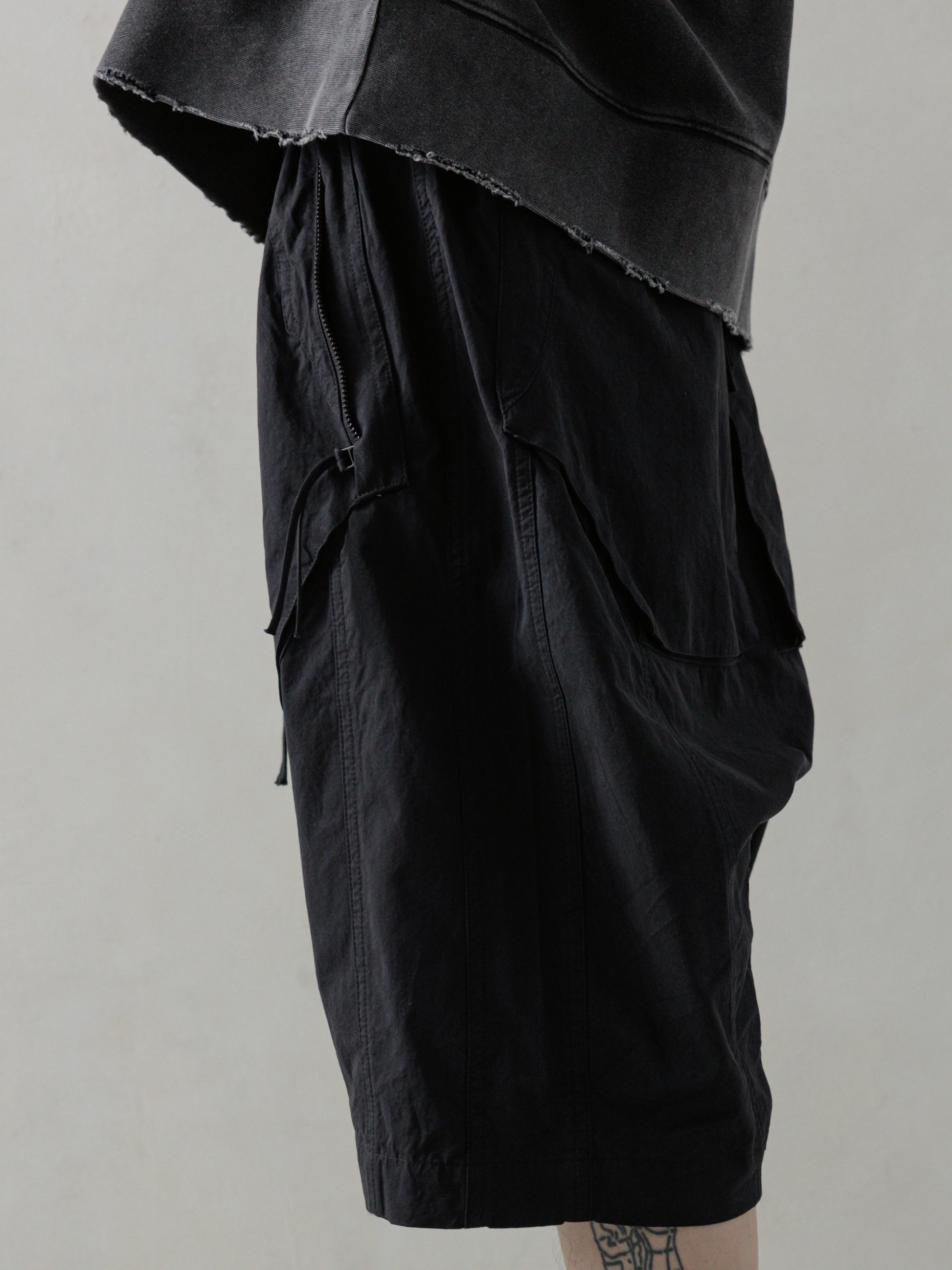 25SS｜Object-dyed Shorts (Black)