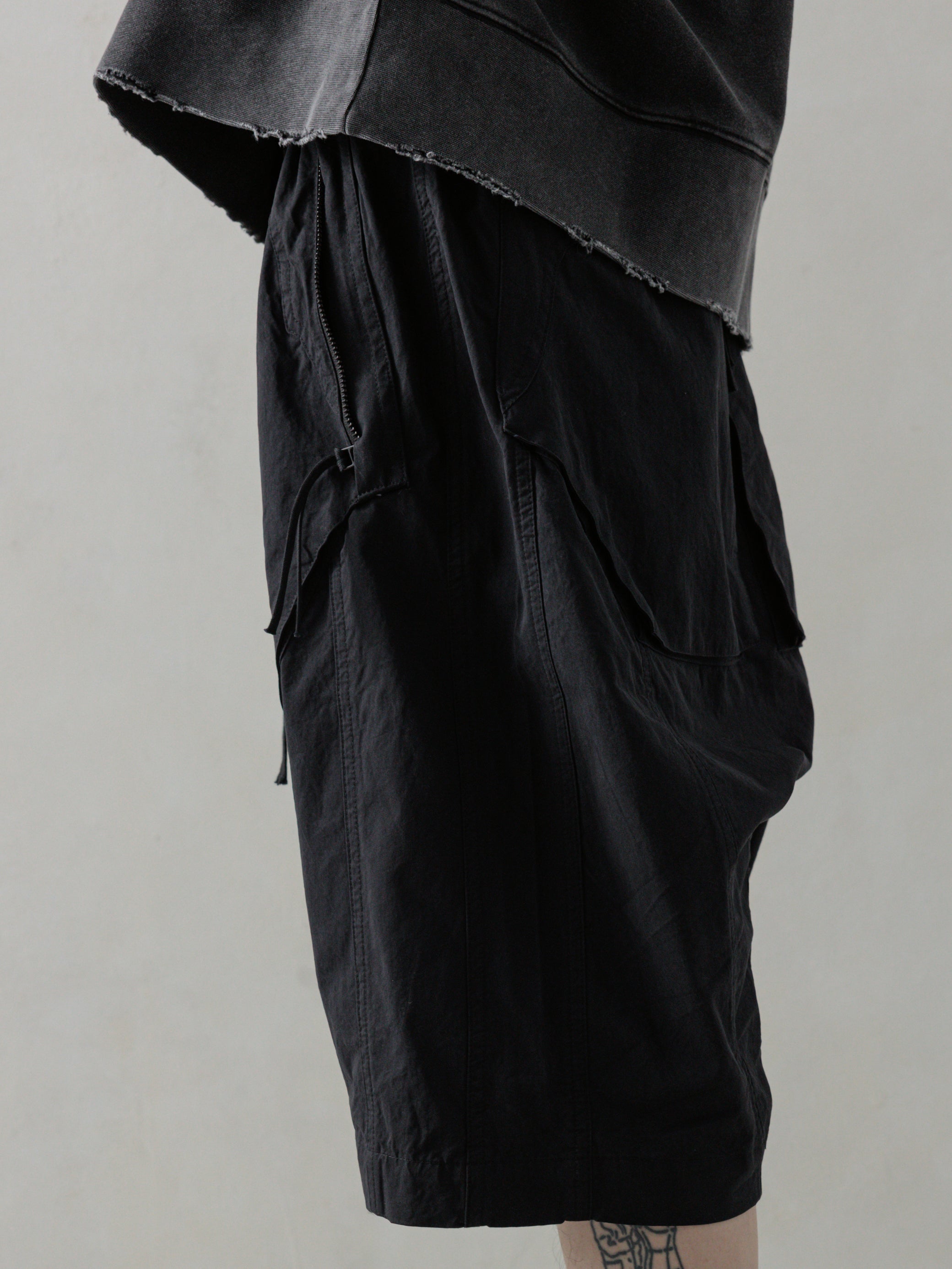 25SS｜Object-dyed Shorts (Black)