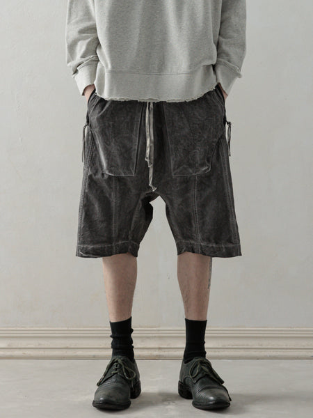 25SS｜Object-dyed Shorts (Dyed Grey) – Professor.E