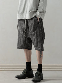 25SS｜Object-dyed Shorts (Dyed Grey)