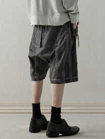 25SS｜Object-dyed Shorts (Dyed Grey)