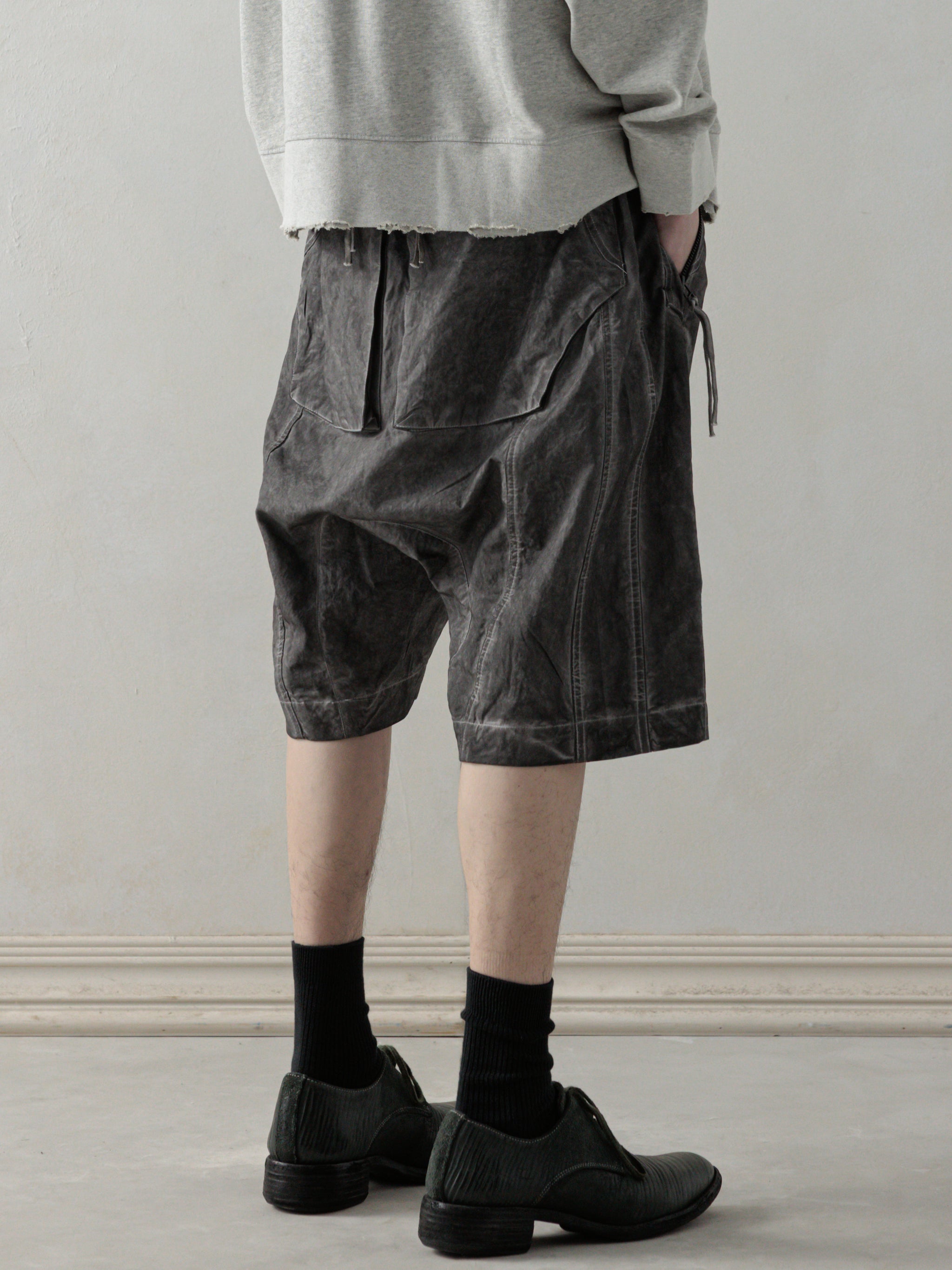 パンツ 25SS SHORT TROUSER / CHARCOAL SSSTEIN 25SS 