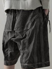 25SS｜Object-dyed Shorts (Dyed Grey)