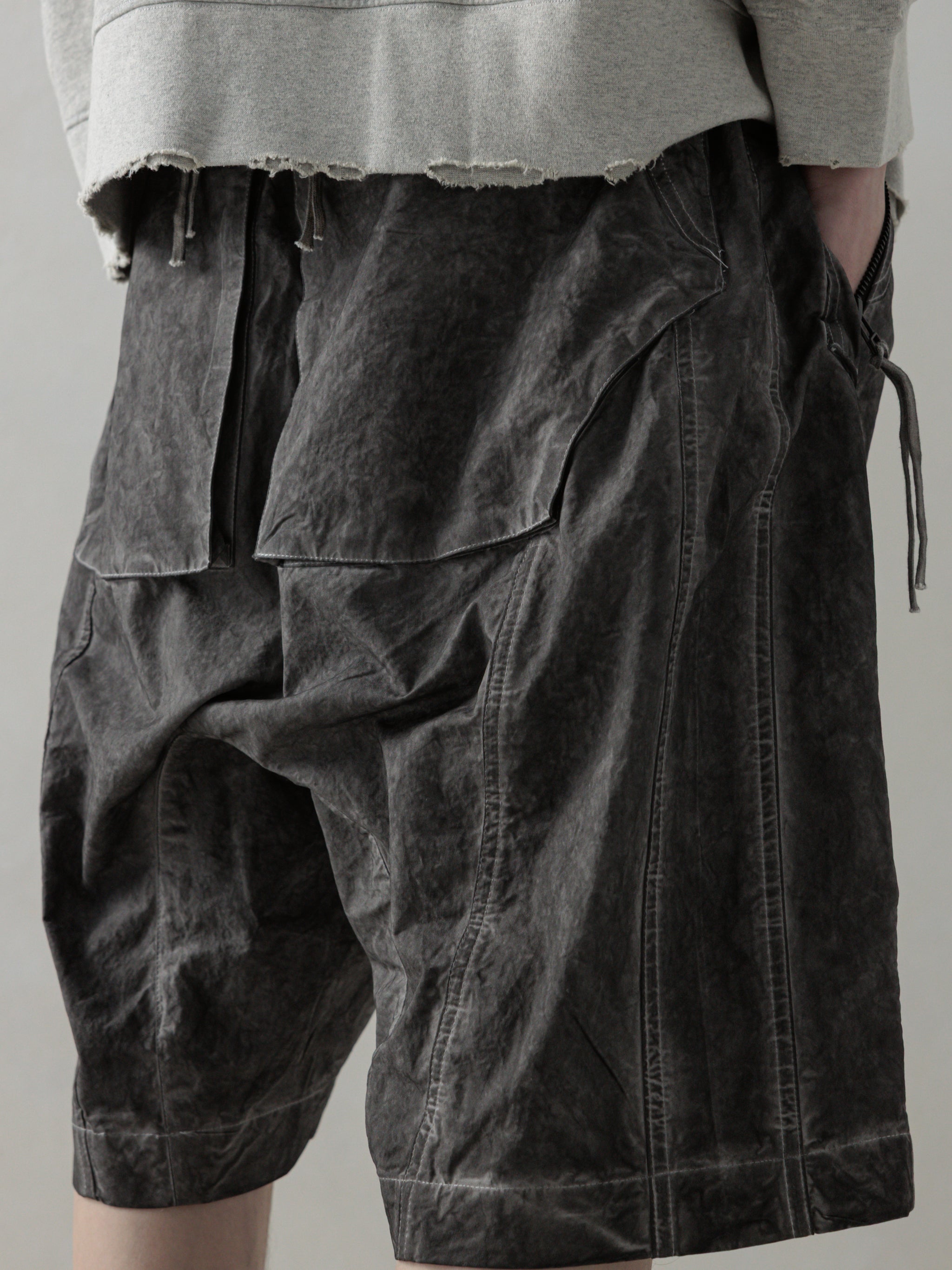 パンツ 25SS SHORT TROUSER / CHARCOAL 30_e09f7dc5-29fe-45fd-bc34-