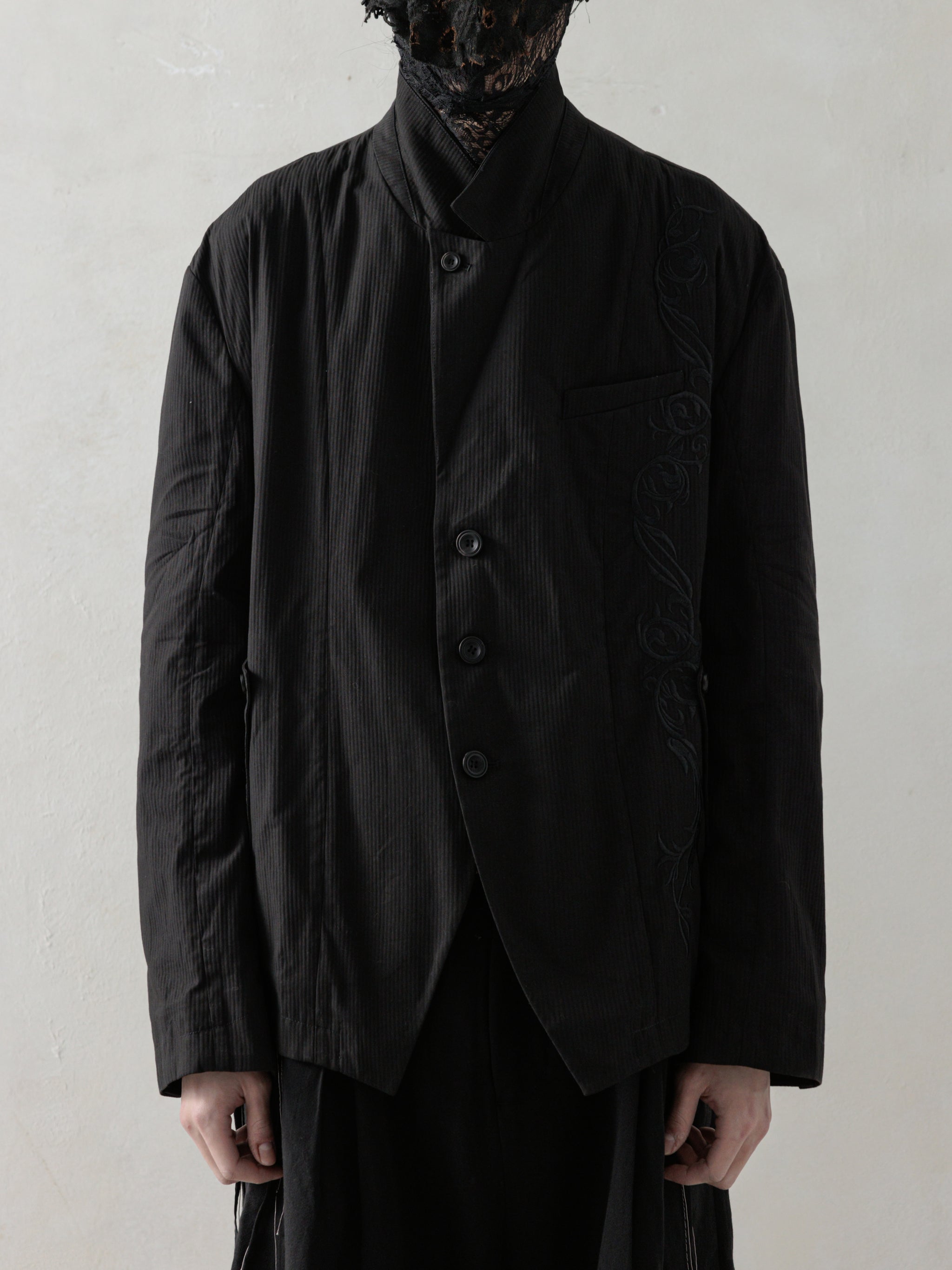 JULIUS 21AW EMBROIDERED BLAZER JACKET BLOUSON – JULIUS TOKYO STORE