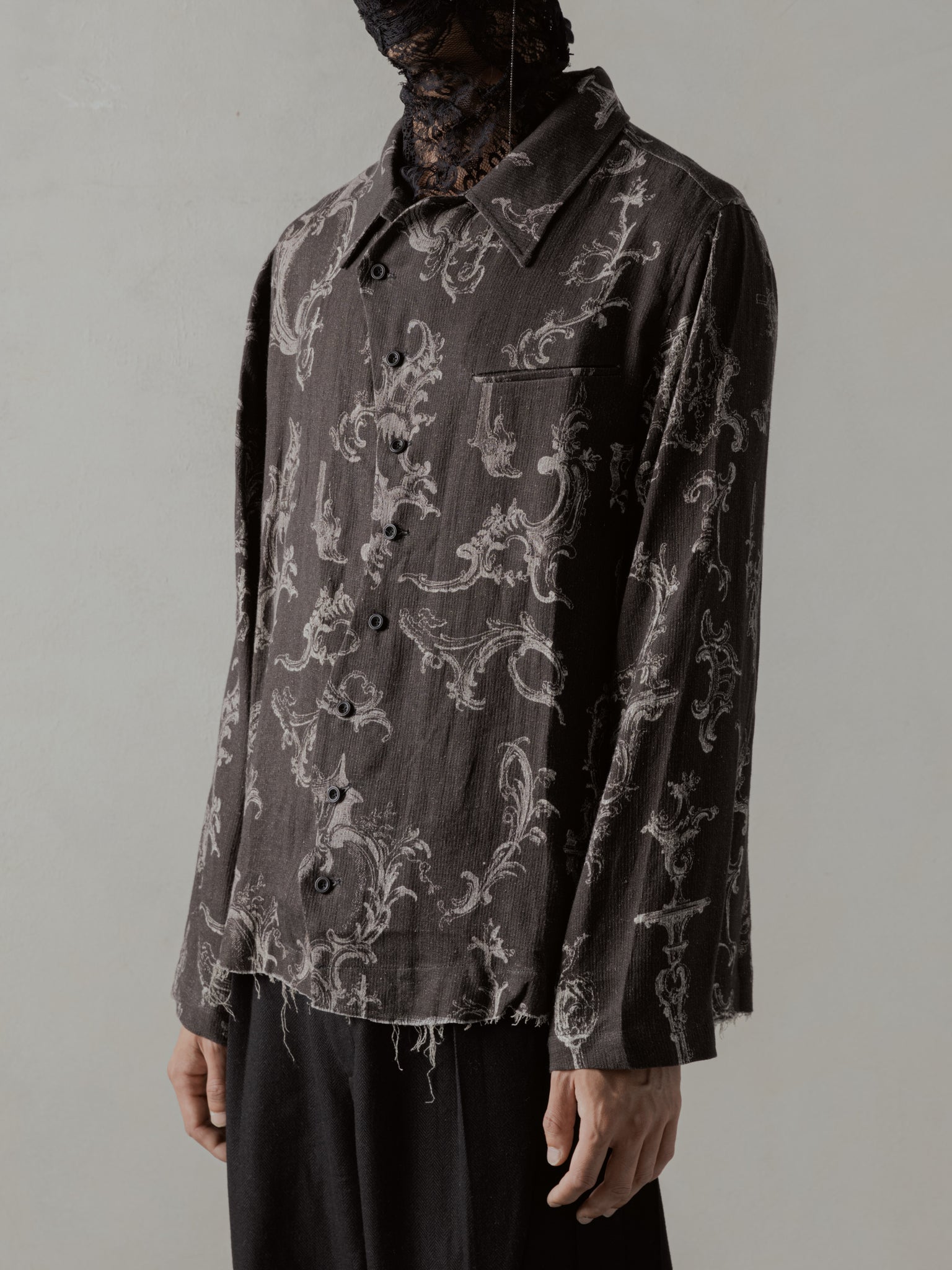 24FW｜Seasonal Print LS (Black)