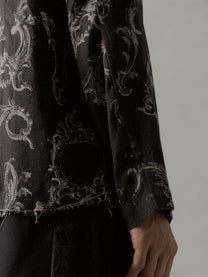 24FW｜Seasonal Print LS (Black)