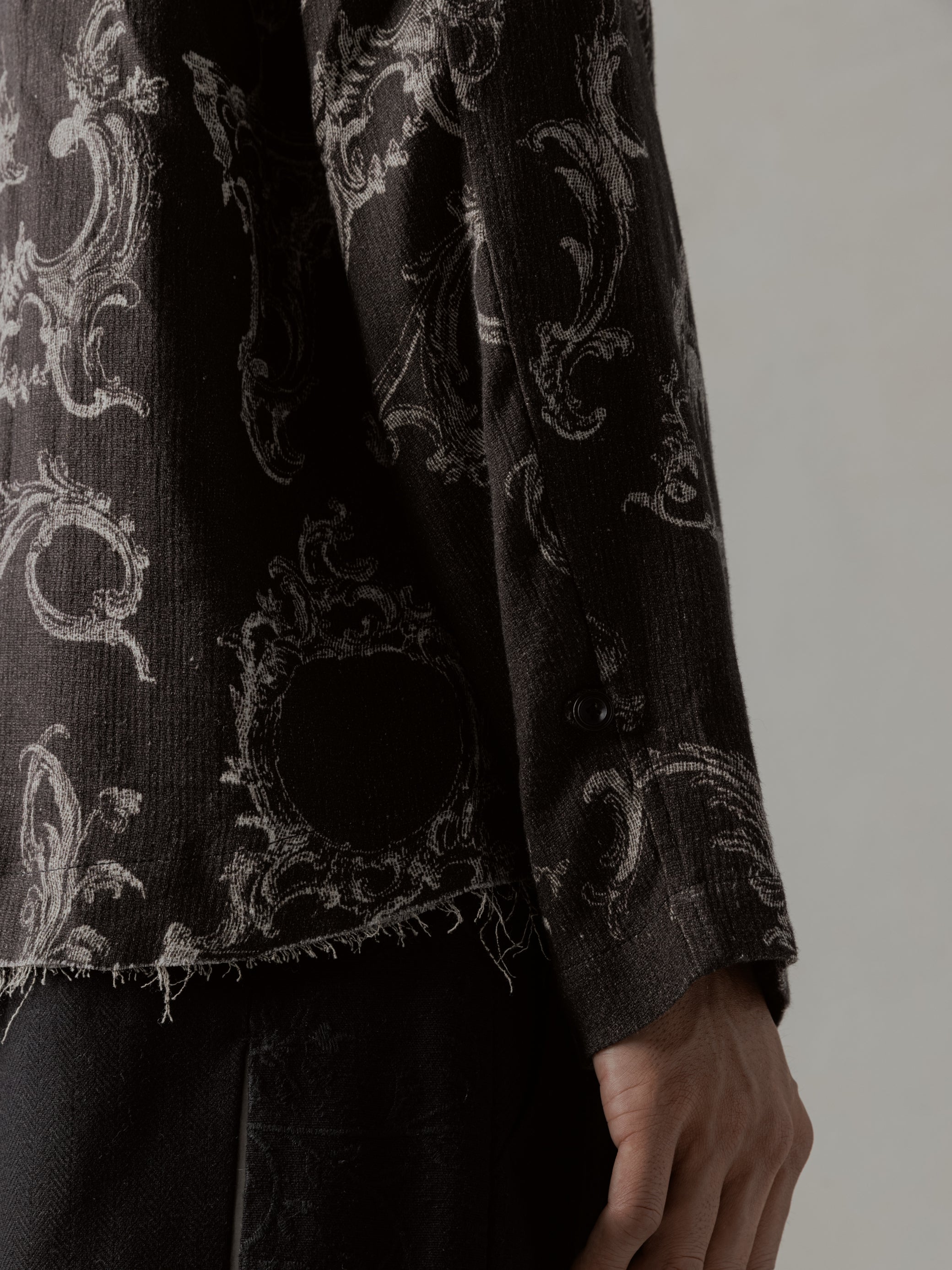 24FW｜Seasonal Print LS (Black)