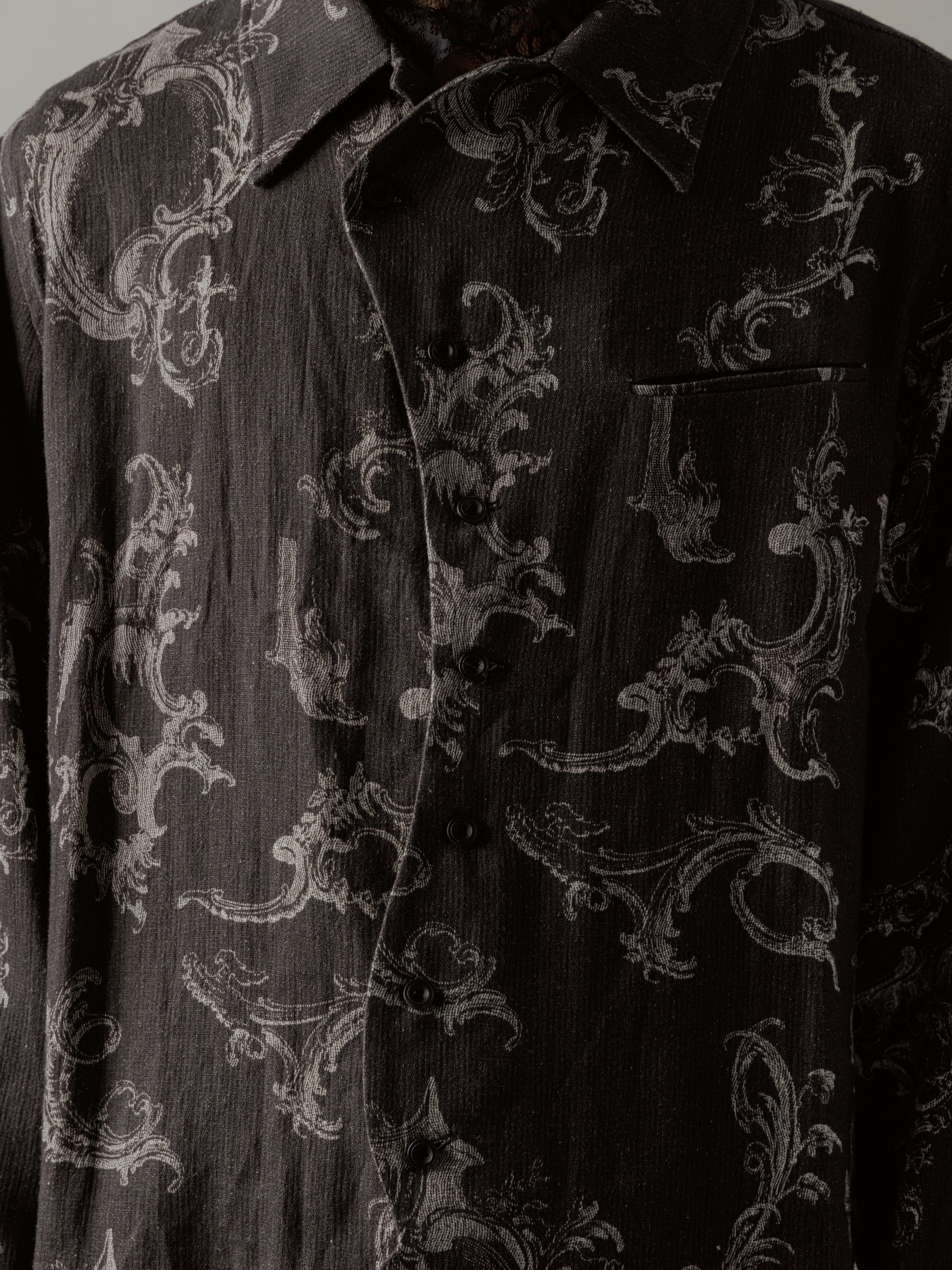 24FW｜Seasonal Print LS (Black)