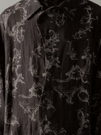 24FW｜Seasonal Print LS (Black)
