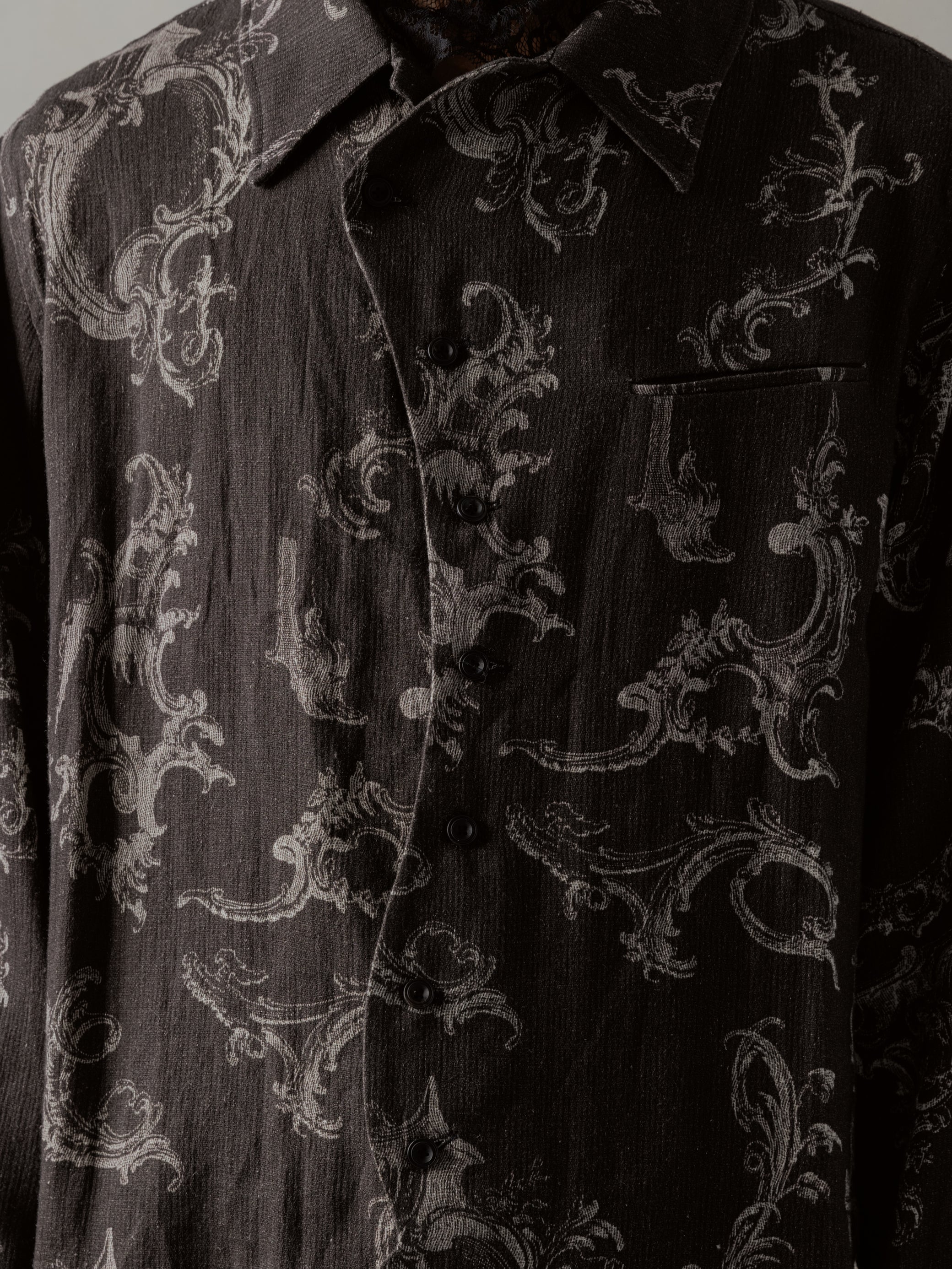 24FW｜Seasonal Print LS (Black)