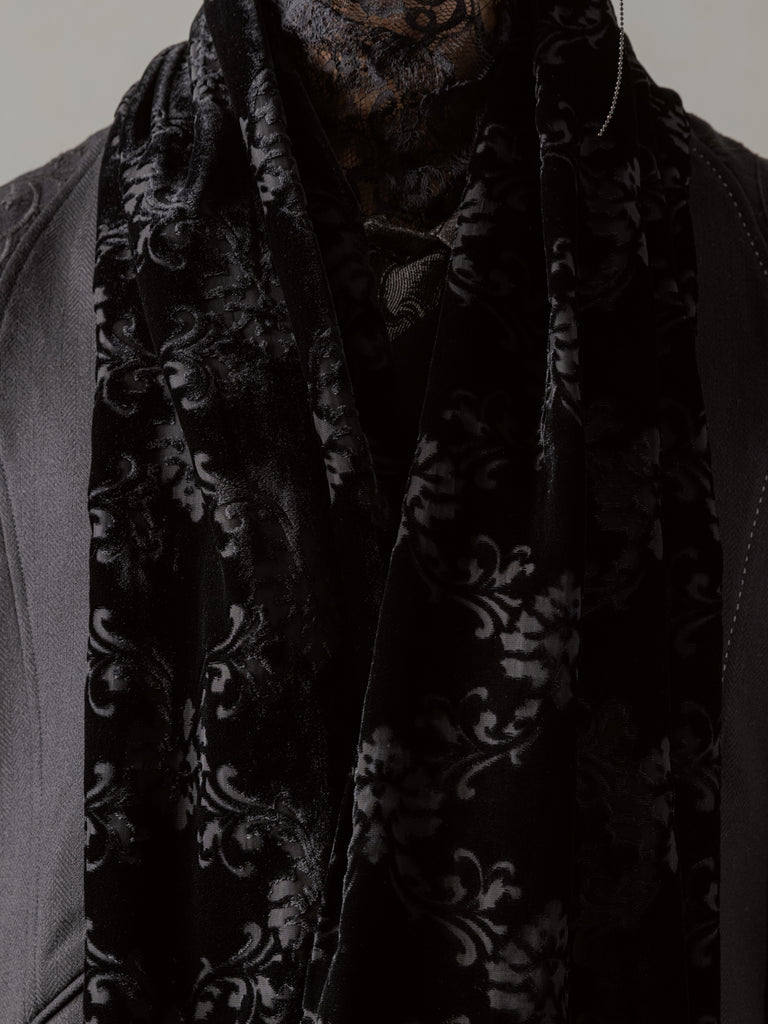 24FW｜Burning Velvet Scarf