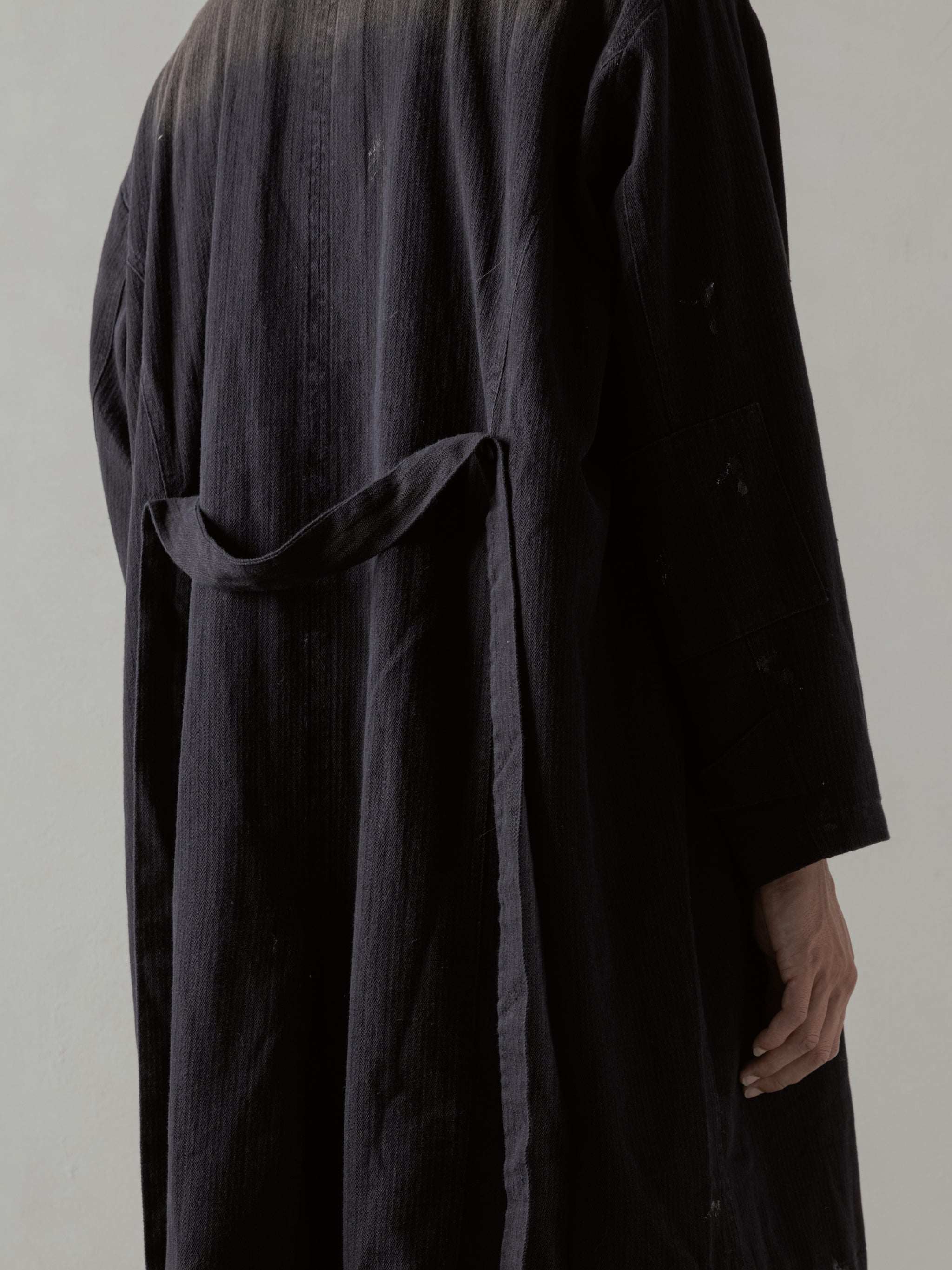 24FW｜Work Coat (Black) – Professor.E