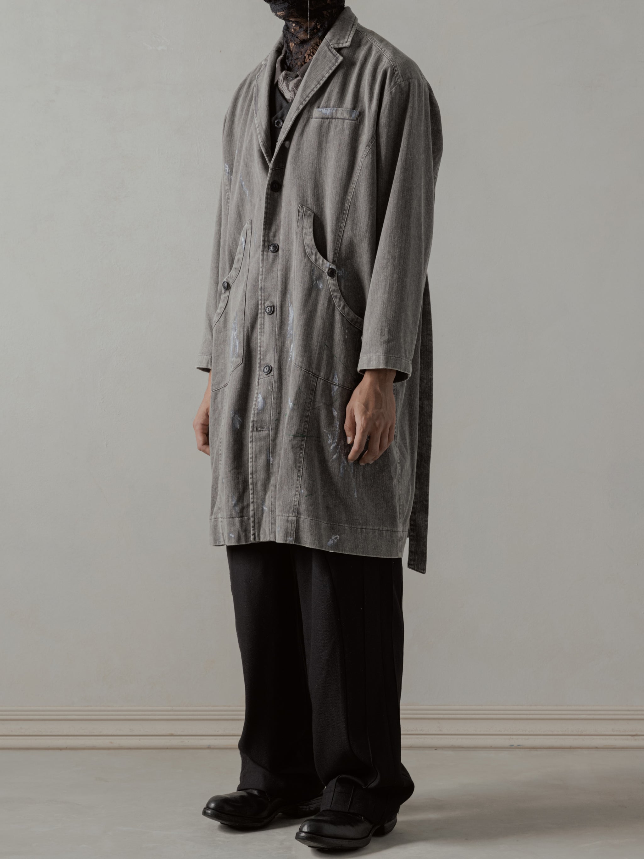 24FW｜Work Coat (Grey) – Professor.E