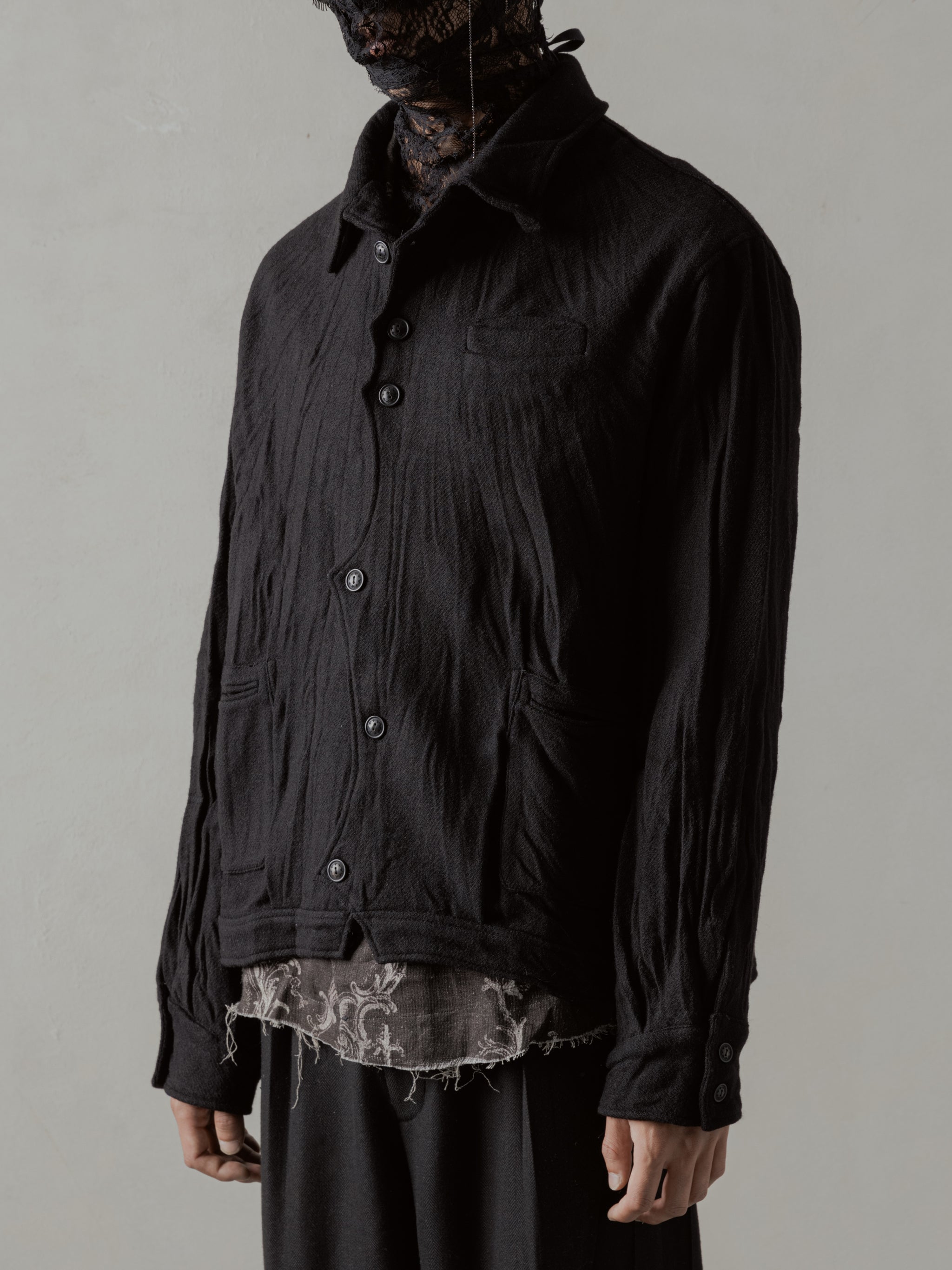 新品L MASSES × PORKCHOP 24AW WOOL JACKET 新品L MASSES × PORKCHOP 24AW WOOL JACKET PORKCHOP | feat