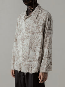 24FW｜Seasonal Print LS (Beige)