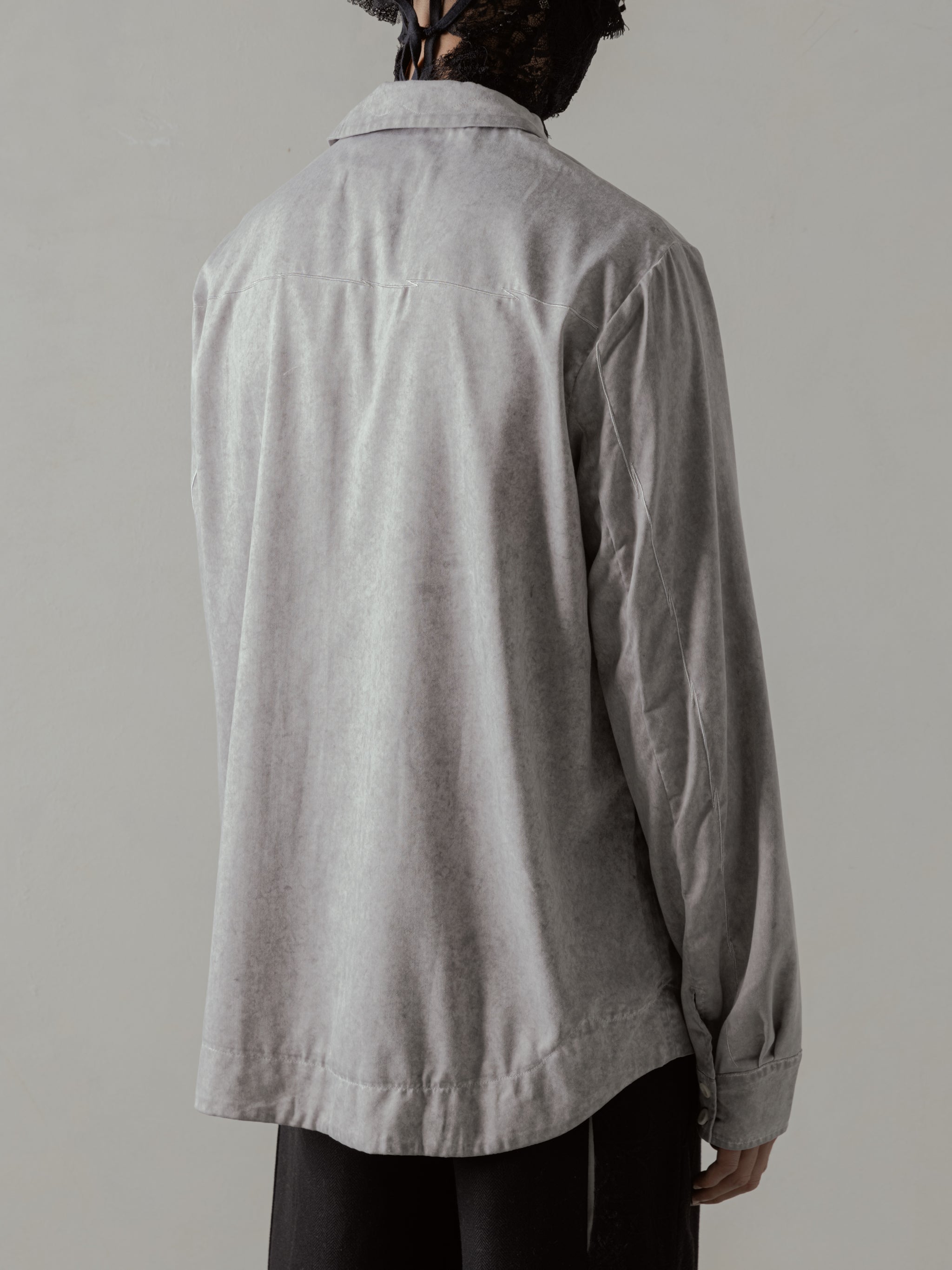 Professor.E 24fw Drawstring Shirt