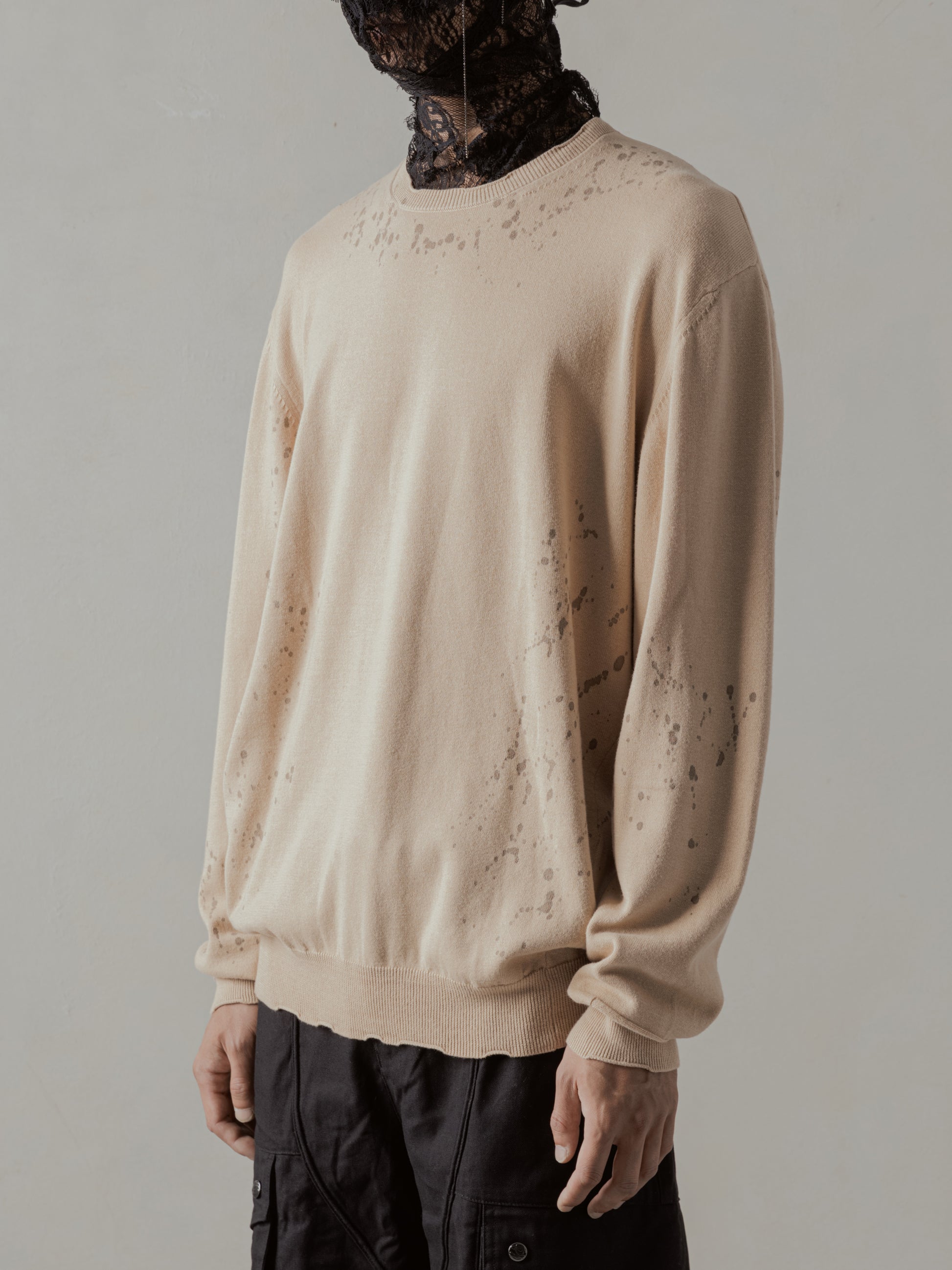 24FW｜Tainted Knit (Beige)