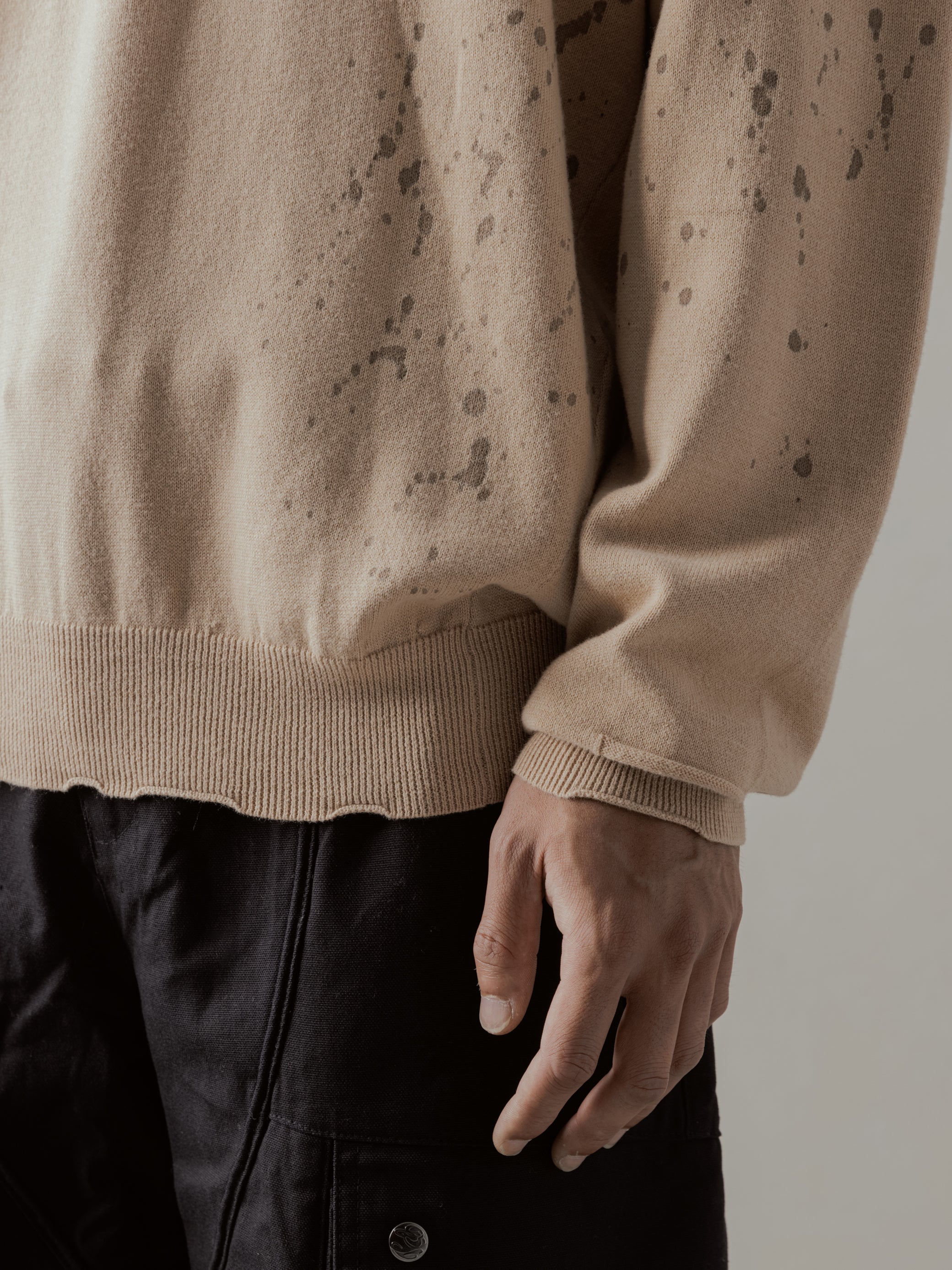 24FW｜Tainted Knit (Beige)