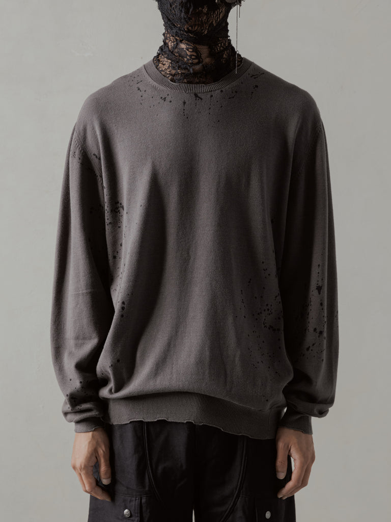 24FW｜Tainted Knit (Grey)