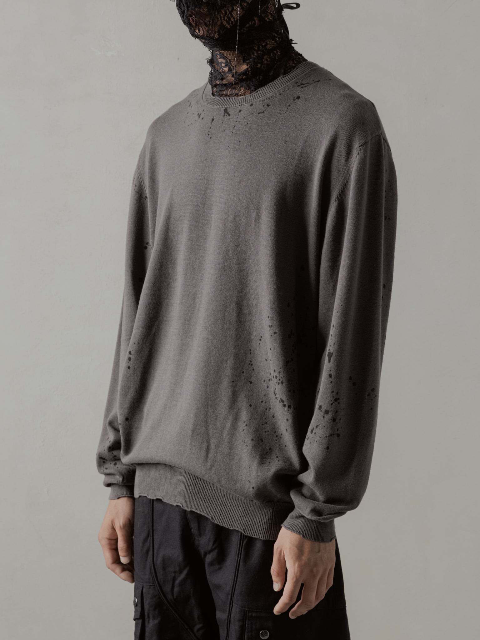 24FW｜Tainted Knit (Grey)