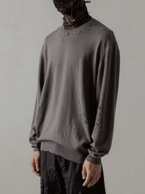 24FW｜Tainted Knit (Grey)