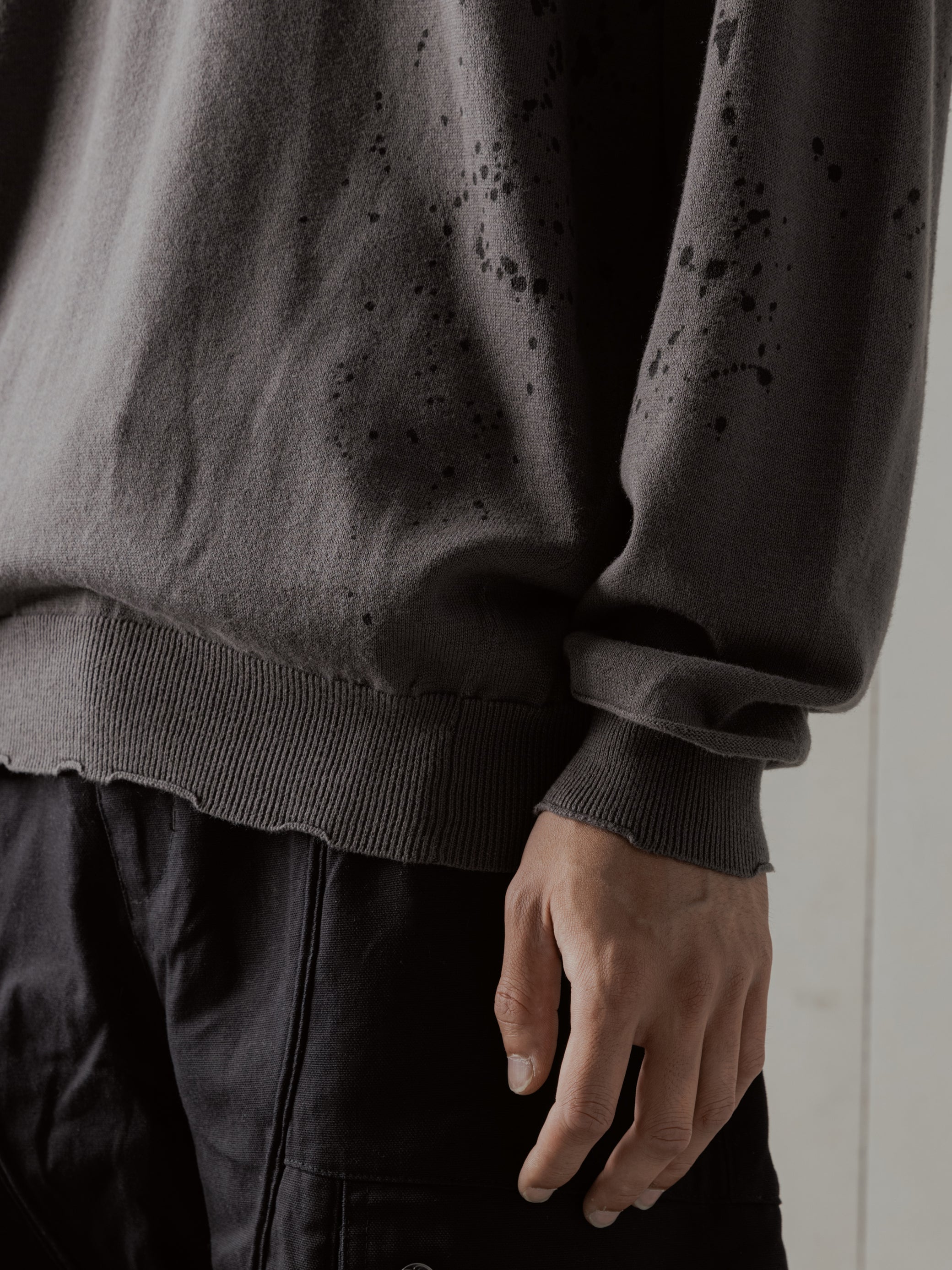 24FW｜Tainted Knit (Grey)