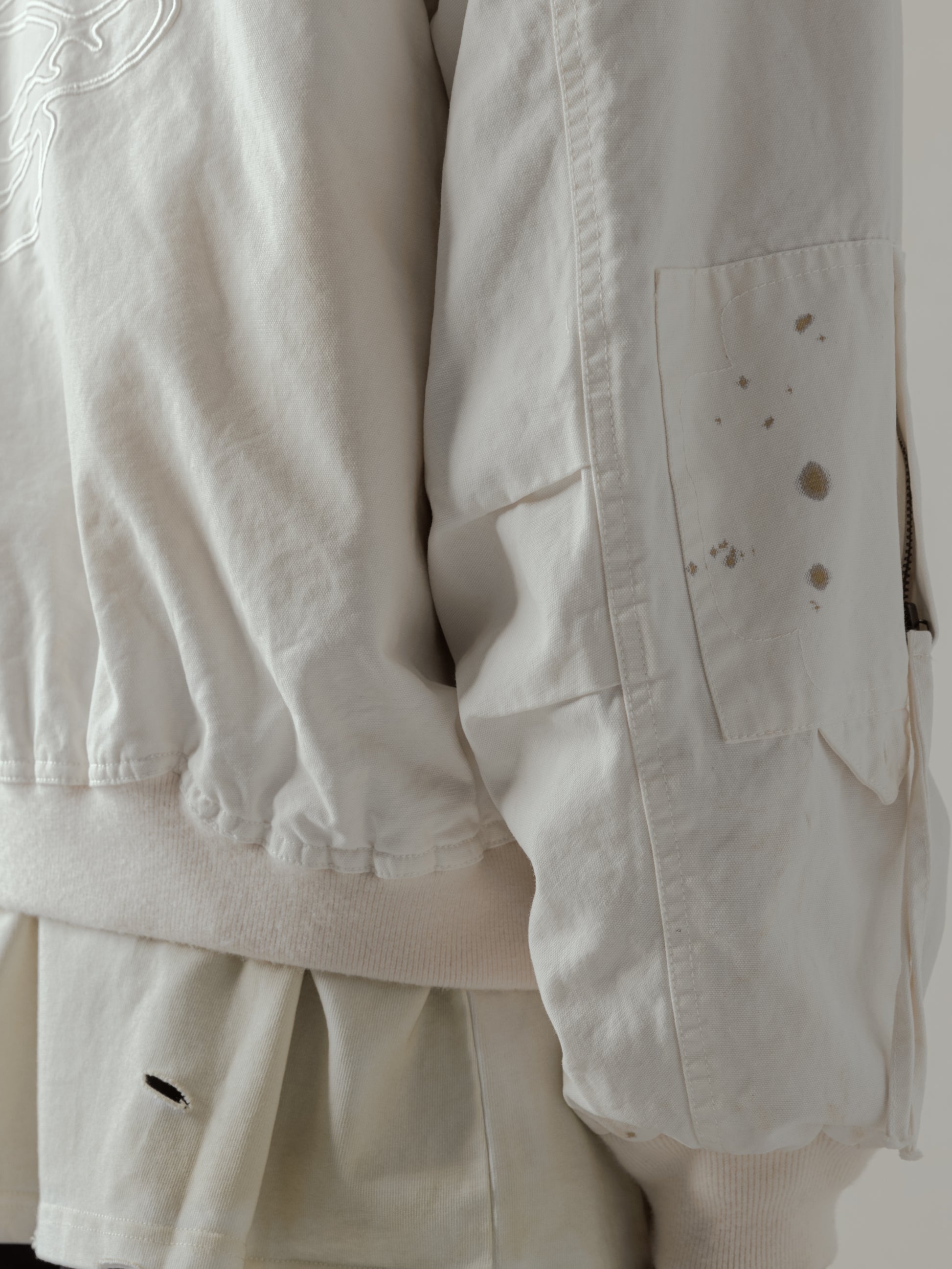 24FW｜Parachute Cargo Bomber (Beige)