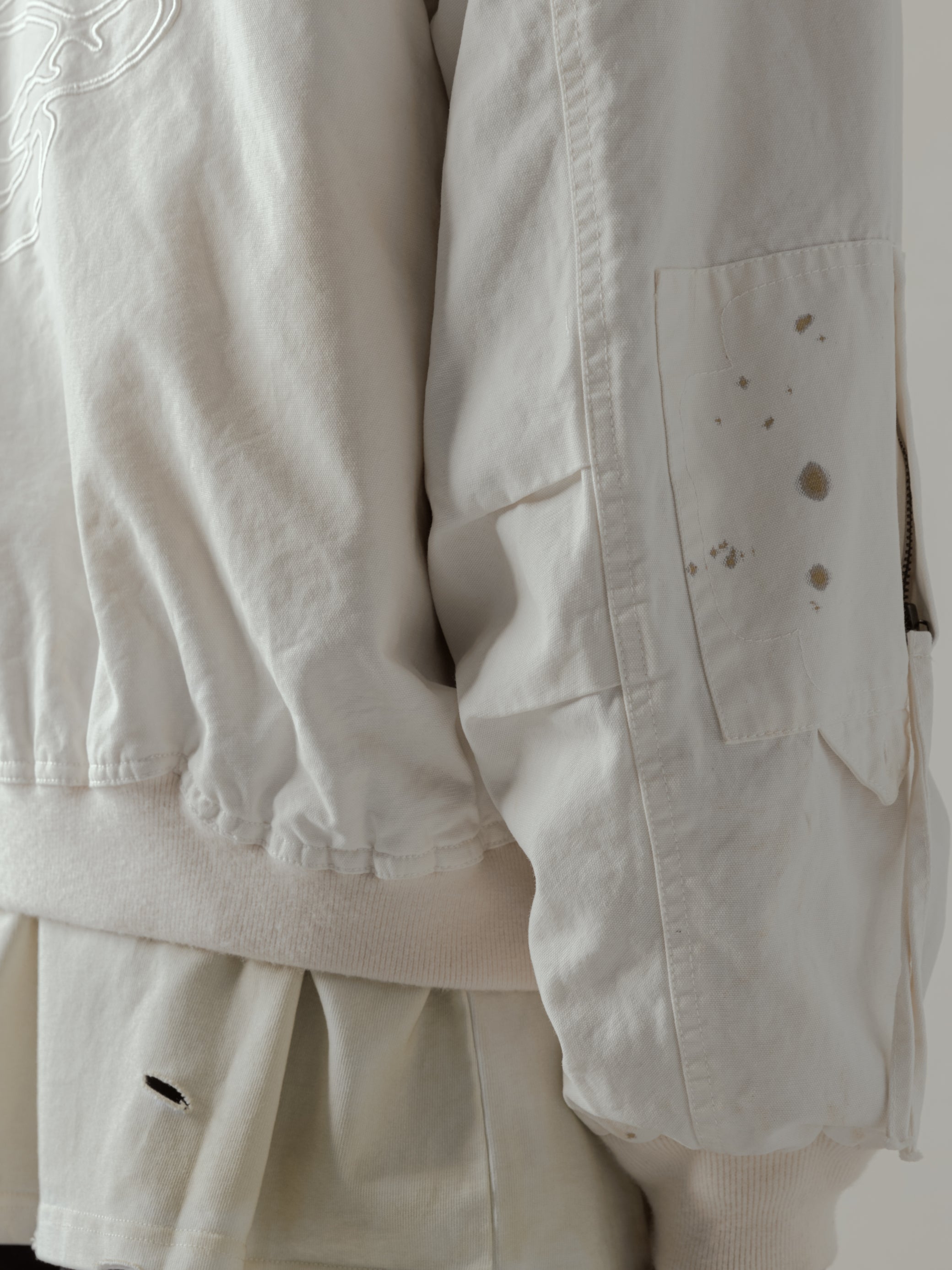 24FW｜Parachute Cargo Bomber (Beige)