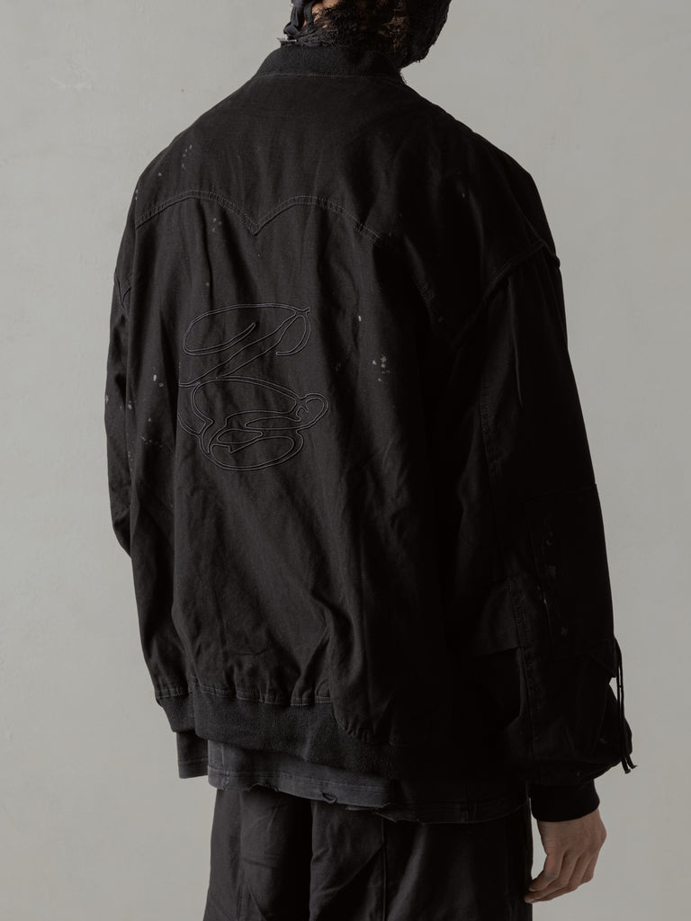 24FW｜Parachute Cargo Bomber (Black)