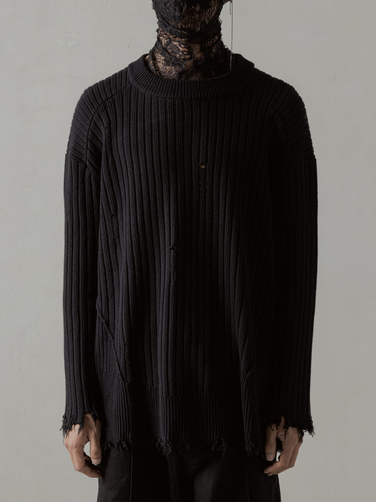 24FW｜Destroyed Knit