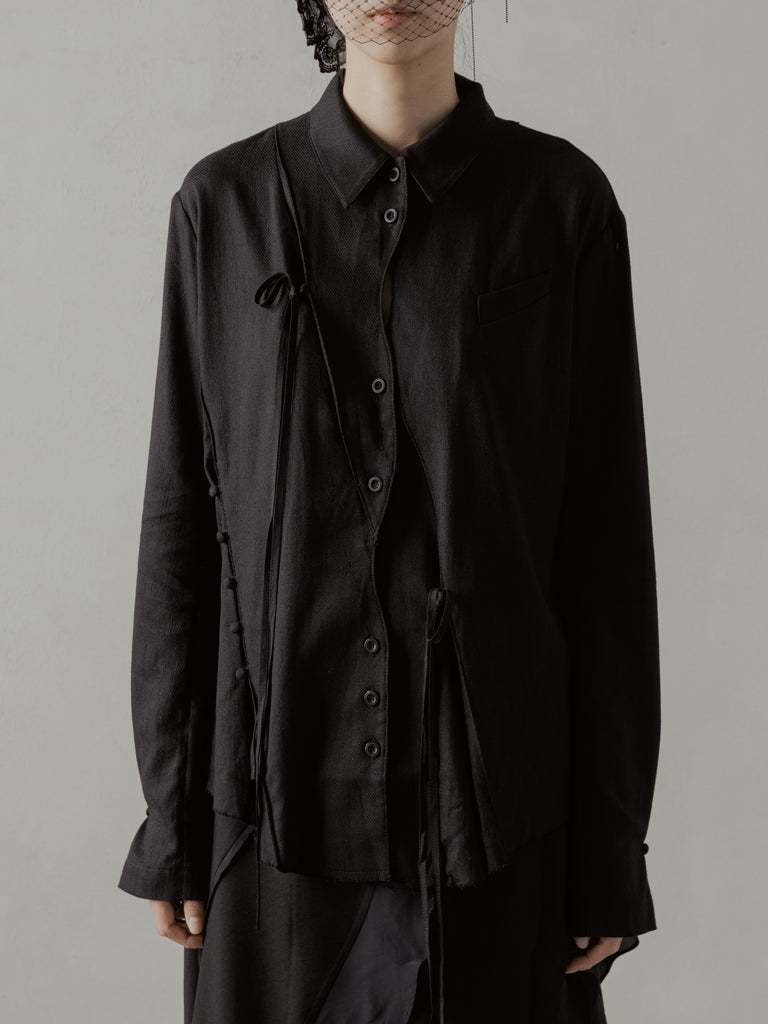 24FW WMS｜Hanging Shirt (Black)