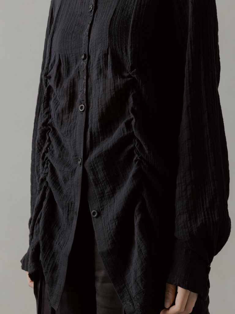 24FW WMS｜Drawstring Shirt