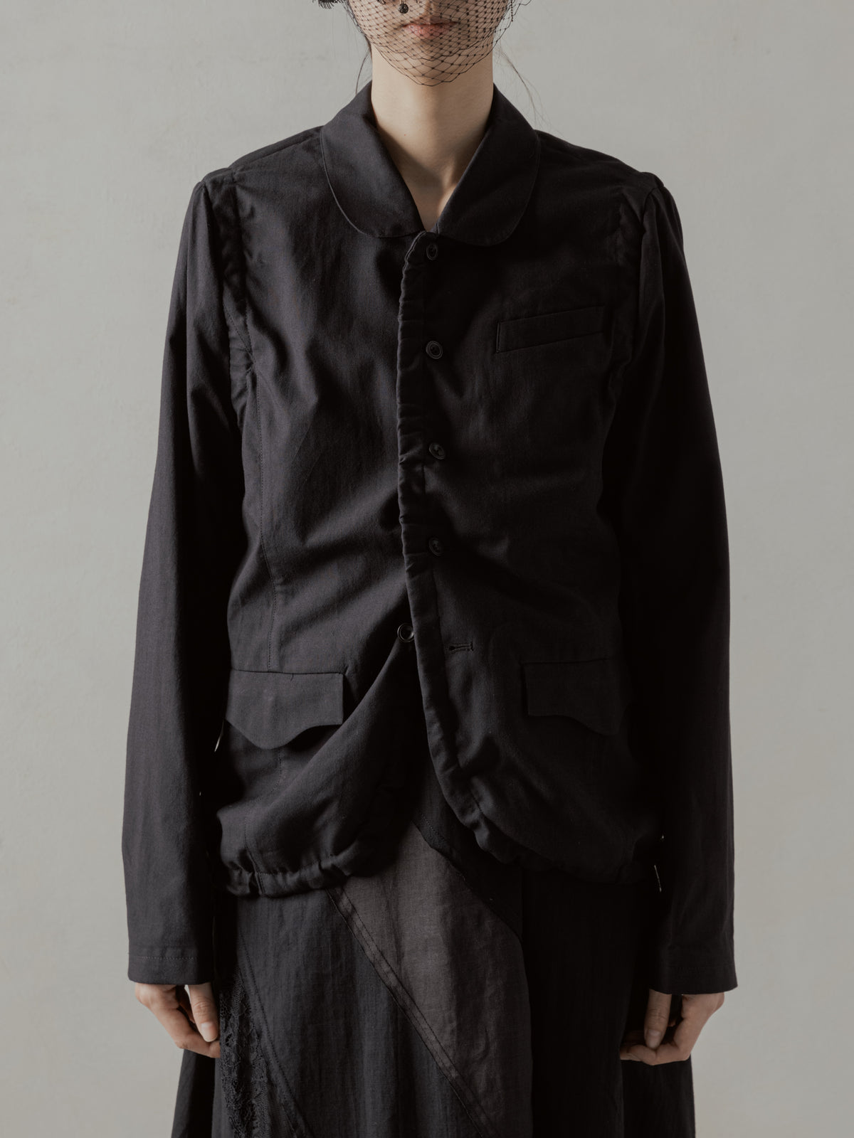 24FW WMS｜Gathered Shirt
