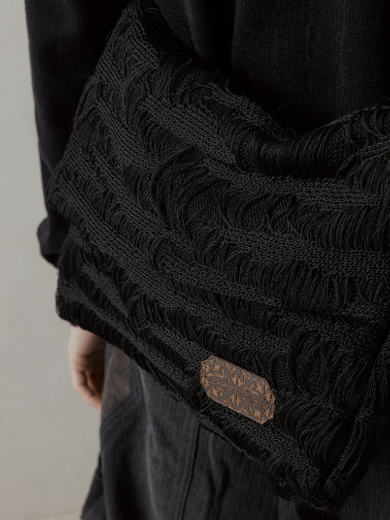 24FW｜Destroyed Knit Bag