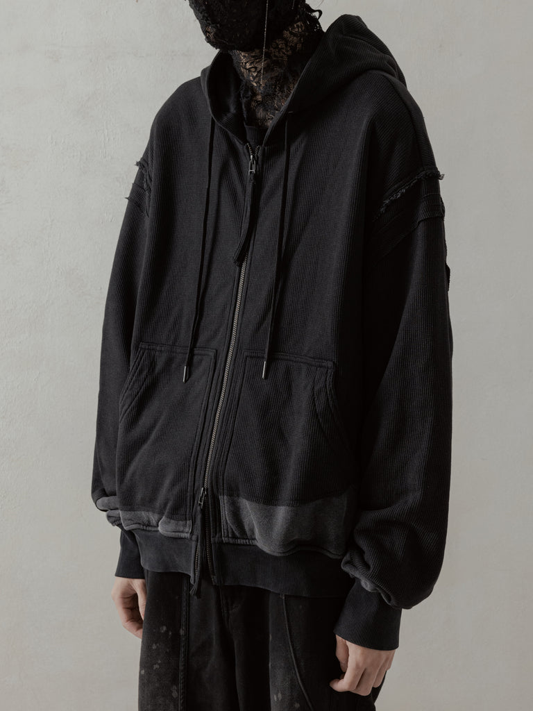 24FW｜Layer Waffle Zip Up