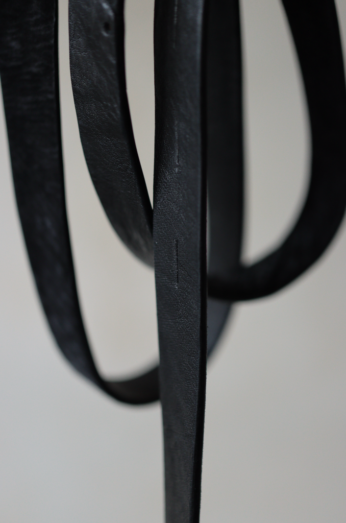 Forgotten Materials｜Leather Belt (Black)