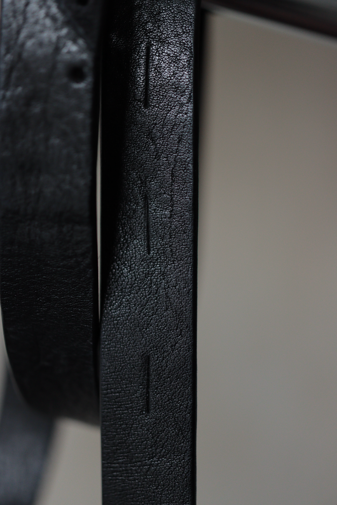 Forgotten Materials｜Leather Belt (Black)
