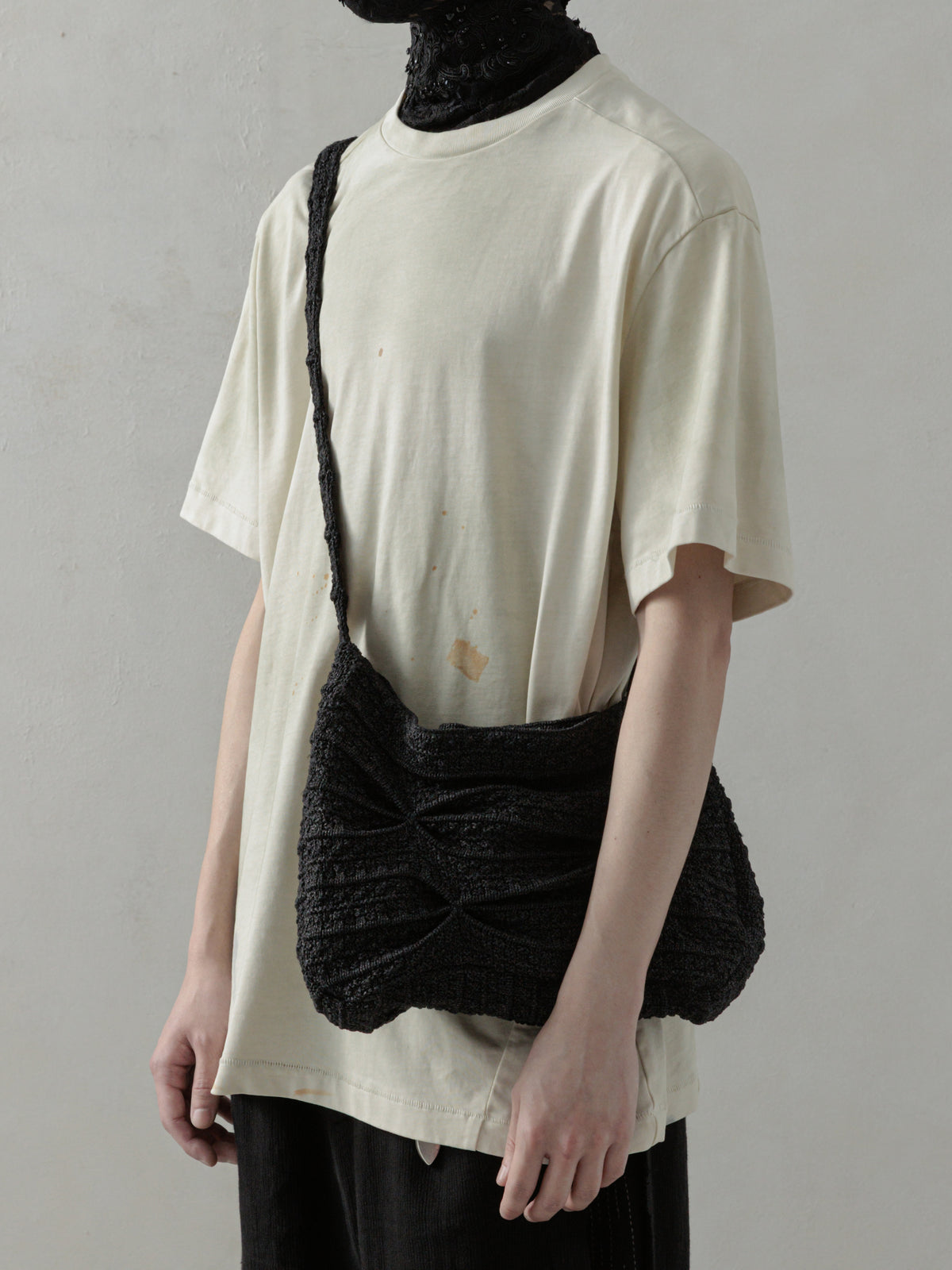 25SS｜Gathered Knit Bag
