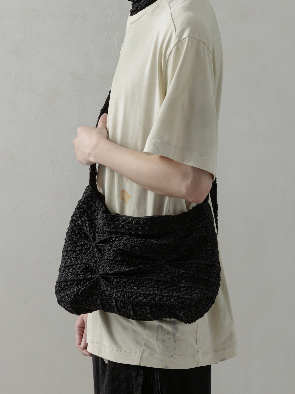 25SS｜Gathered Knit Bag