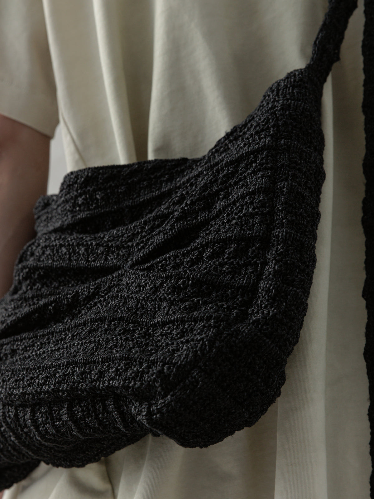 25SS｜Gathered Knit Bag