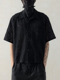 Professor.E｜Lace Shirt (Black)