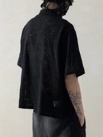 Professor.E｜Lace Shirt (Black)